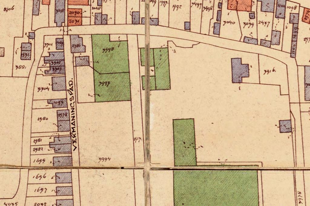 Blad: 05 Bijlagen Vergelijking van de gedigitaliseerde plankaart uit 1812 bij de kadastrale minuut met