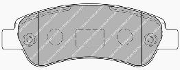 00 Ferodo DDF86C- 5,00 Remsysteem TRW vanaf 9, 75 vanaf 46, 50 passend voor Citroën Jumper, Fiat Ducato, Peugeot Boxer 80 mm Inbouwplaats