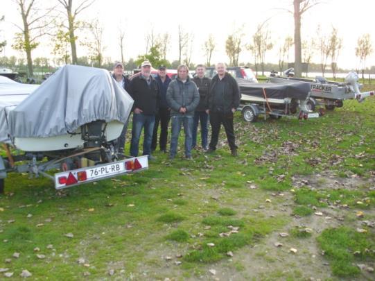 Nadat de boten weer op de trailer stonden, hebben we de balans opgemaakt van deze