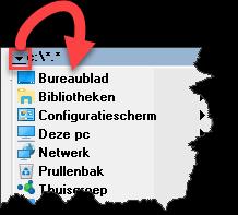 TIP WINDOWS 26/04/2018 HET REËLE PAD TONEN IN DE VERKENNER Als u de Windows Verkenner gebruikt om door uw bestanden te navigeren dan zal je bemerken dat Windows nooit de echte locatie weergeeft maar