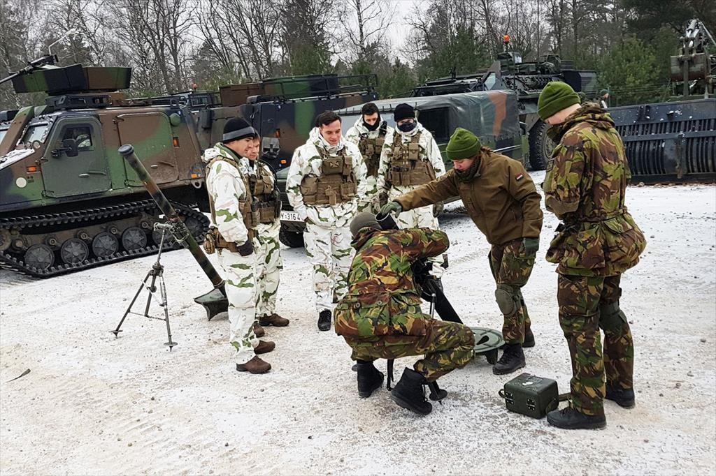 In de afgelopen week trainden de Persmerga vaardigheden op het gebied van vechten in stedelijk gebied, bevelsuitgiftes, radioprocedures en