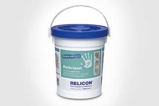 Accessoires Reinigingsdoekjes RELICON Reliclean RELICON Reliclean zijn antibacteriële, ontvettende en snel drogende reinigingsdoekjes.