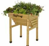 VEGTRUG KIDS 49 x 46 x 63 cm 4,80 kg art. 371378 89 40 De ideale Vegtrug voor kinderen. Met een hoogte van 63 cm kan deze Vegtrug eveneens dienst doen als extra plantenbak om uw terras op te fleuren.