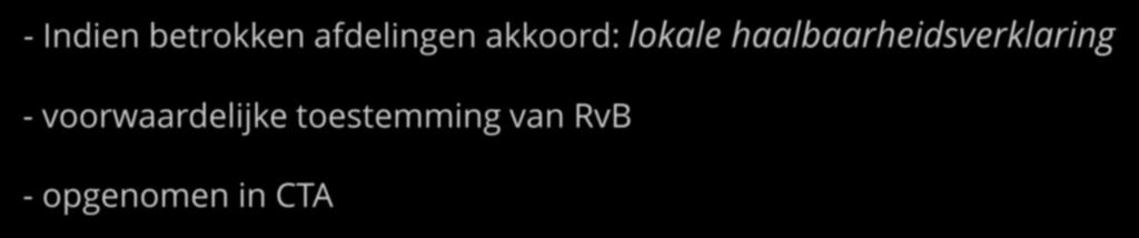 Concept Proces Lokale haalbaarheid Protocol Compleet/ toetsbaar Doel: lokale haalbaarheidsverklaring Wederzijdse acceptatie deelname studie Pre-indieningsperiode: max 2 wk Doel: goedkeuring