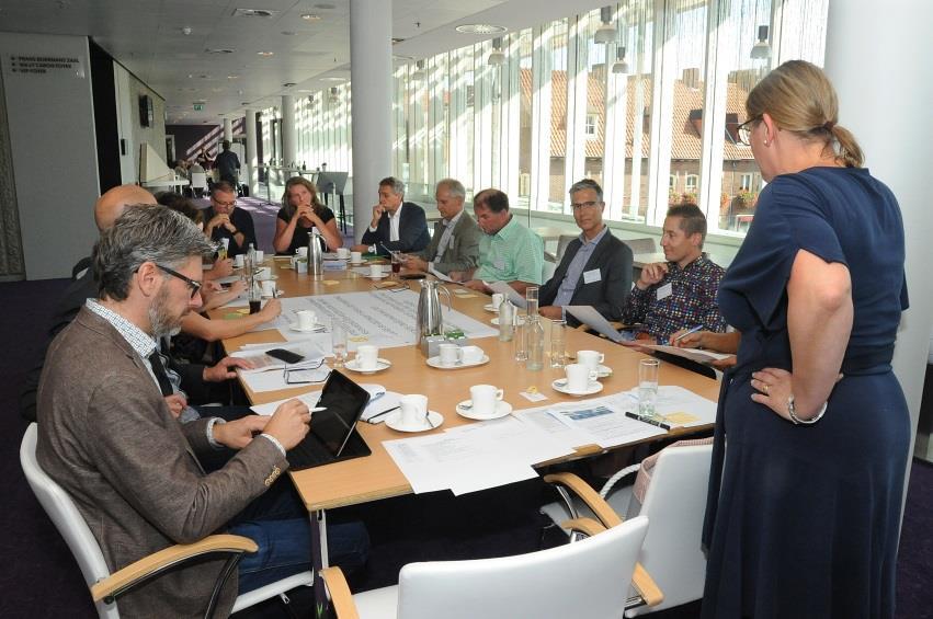 van de top 5 kwaliteiten van Noord- en Midden-Limburg tot aan discussies over het opkomen van de deeleconomie; in de 2 workshoprondes hebben 6 verschillende groepen zich gebogen over vragen als: Wat