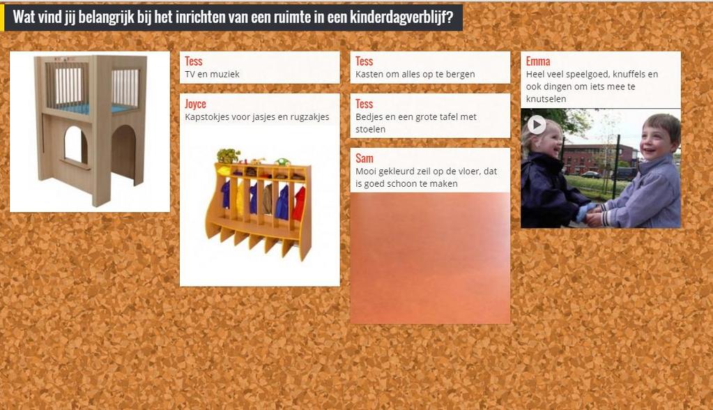 Meer uitleg: http://ict-idee.blogspot.nl/2011/11/68-padlet-een-online-prikbord.html http://www.spons.