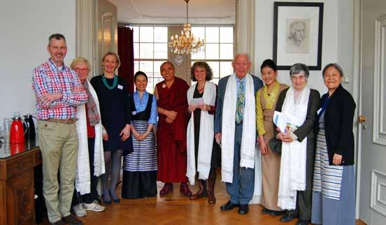 Op 10 maart nam Nyima Lhamo deel aan de 58ste herdenking van de Tibetaanse volksopstand bij de Chinese ambassade en de aansluitende Vredesmars door den Haag.