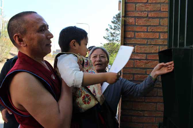Panchen Lama petitie actie