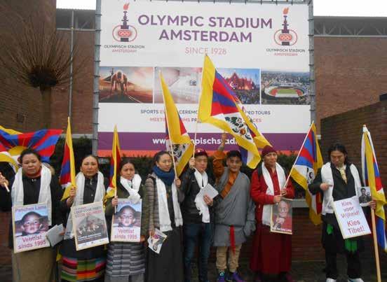 Tevens sponsorde NSICT een vredesmars van Amsterdam naar de Chinese ambassade in den Haag met start op 9 maart, eindigend op 10 maart bij de Chinese ambassade.