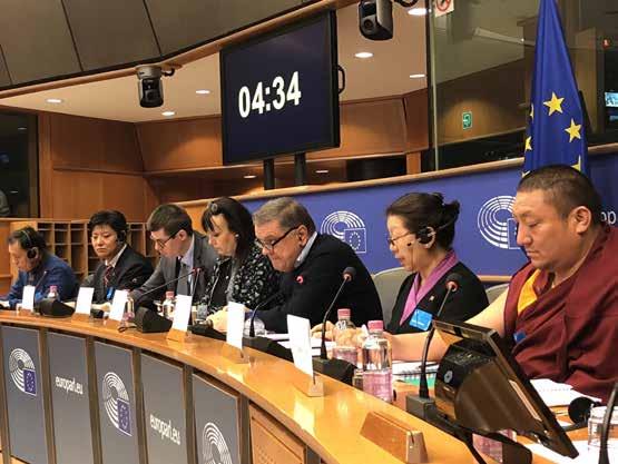 1Werken met Regeringen Doelstelling Verzekeren van coherente politieke steun van Europese regering en de EU voor de Tibetaanse zaak.