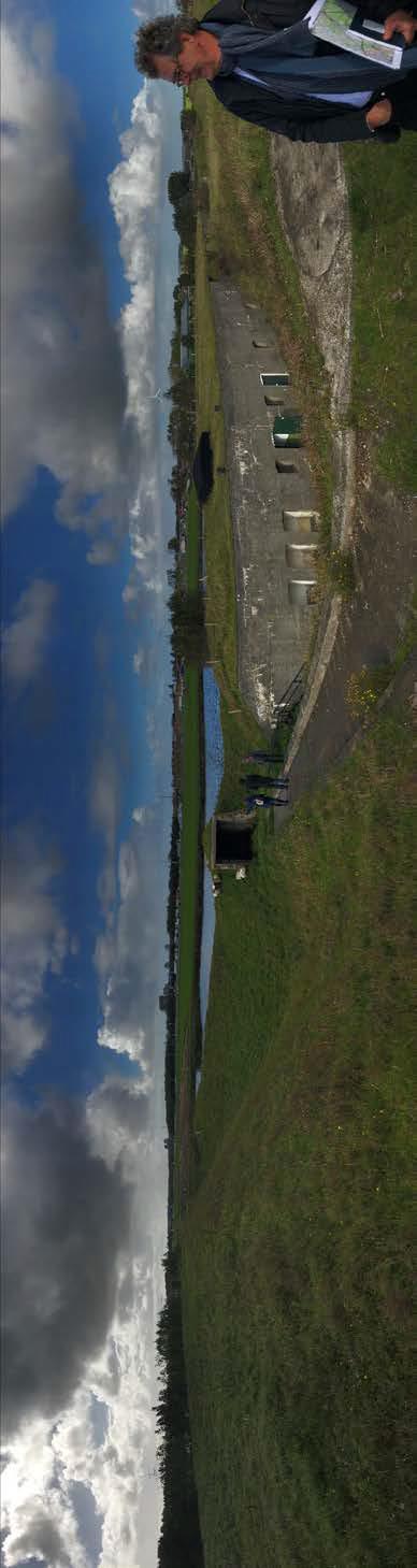 Foto 3: Het landschap gezien vanaf Fort Veldhuis.