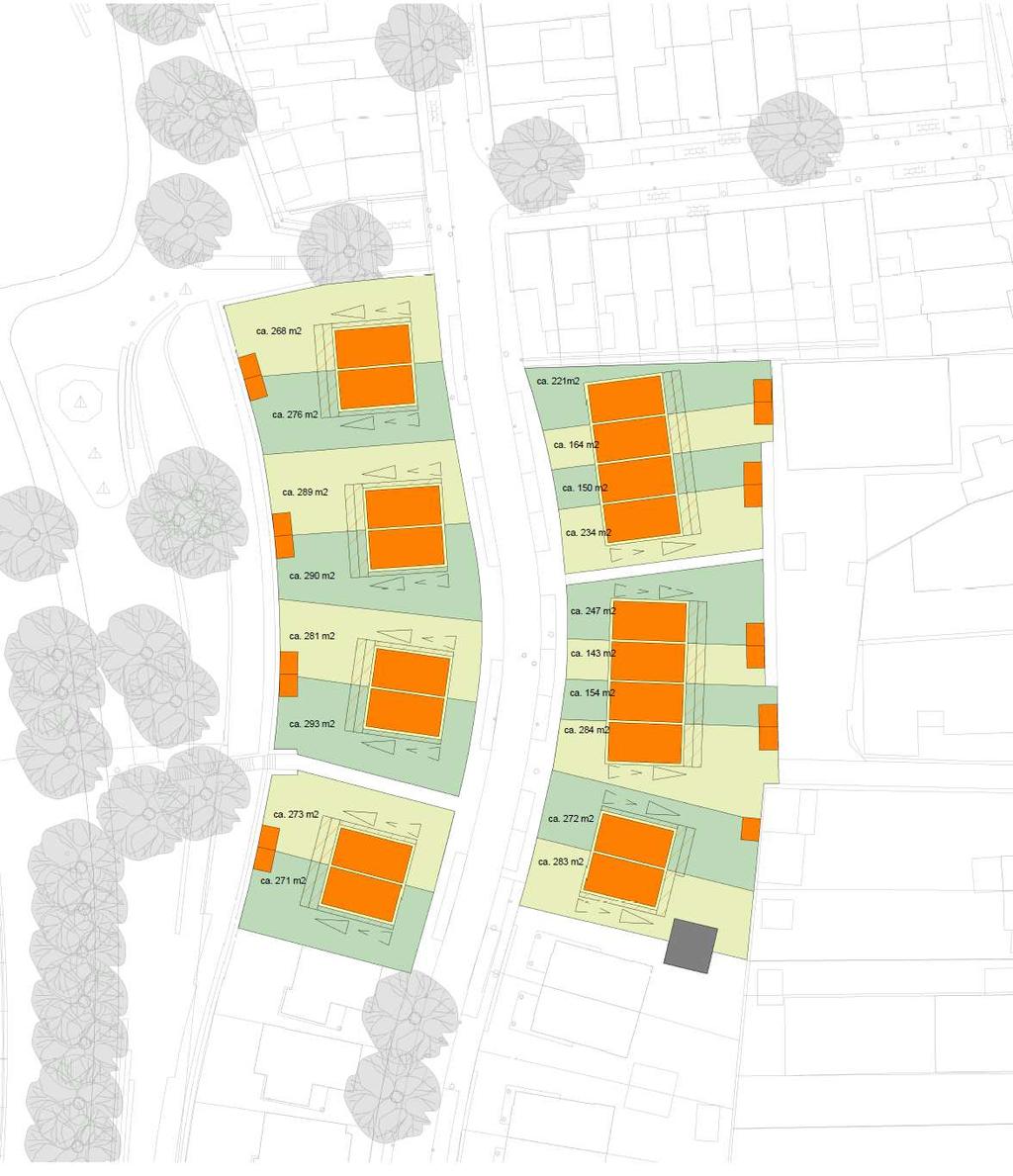 - 11-2.3 Stedenbouwkundige uitwerking 13 e uitwerkingsplan 2.3.1 Woningen Het plan voorziet in de ontwikkeling van totaal 20 woningen in diverse woningtypen.