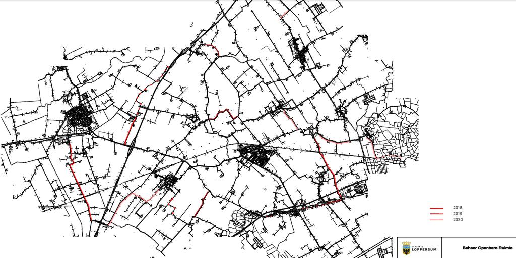 Figuur 2: Potentiele locaties aan te