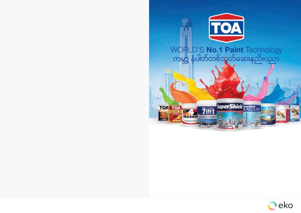 Bedrijfsprofiel TOA Paint (Thailand) Co., Ltd.