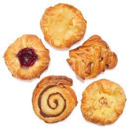 Mix Mini Danish Pastries (Kroon Banketbakkersroom, Kroon Appel, Kroon Framboos, Maple Pecan Plait,