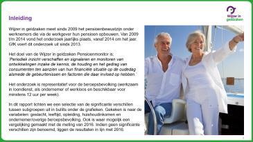 Invloed op financiële situatie na pensionering (22-26) Aanvullende