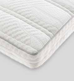 Comforter Lindberg Talalay Kern: 100 % Talalay natuurlatex Totale hoogte: 8 cm Hoes: Alpura