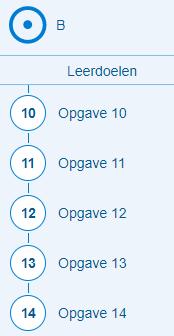 Het boek bevat twee niveaus, het wél of niet overslaan van een opgaven na de T-opgave.