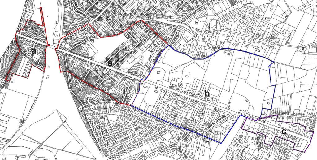het plangebied in Leuven Stad Leuven dienst ruimtelijk