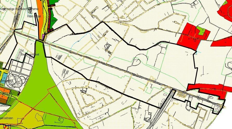 RUP ORGB1 RUP GGR-K2 Martelarenlaan RUP Woonfragmenten Figuur 9: Ruimtelijke uitvoeringsplannen