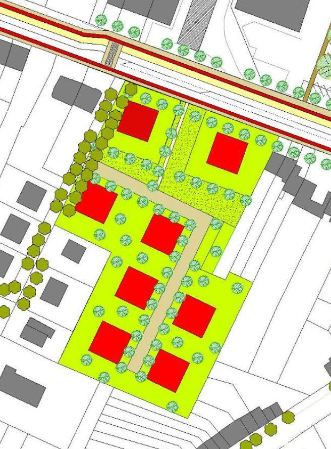 Figuur 19: Inrichtingsplan projectzone 3 Stad Leuven dienst