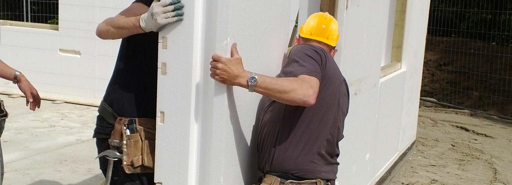 De voordelen: tijdsbesparing tijdens de realisatie van de woning en een verkorte doorlooptijd op de bouwplaats zelf.