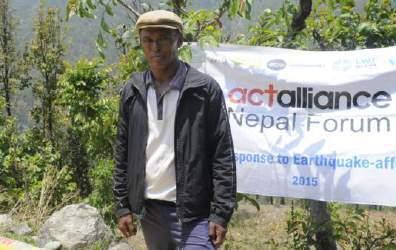 Thema s in de hulpverlening Samenwerking & coördinatie ICCO en Kerk in Actie hebben via de ACT Alliance samengewerkt aan de hulp aan de slachtoffers van de aardbeving in Nepal.