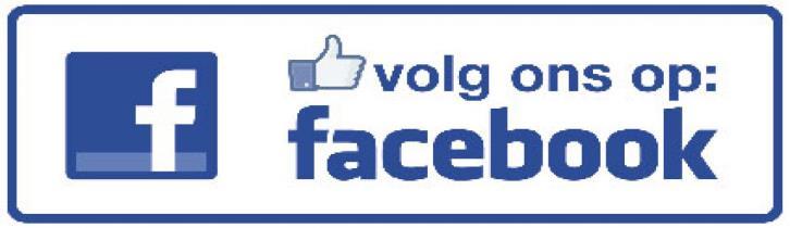 Volgt u ons al op Facecbook? Beide locaties.