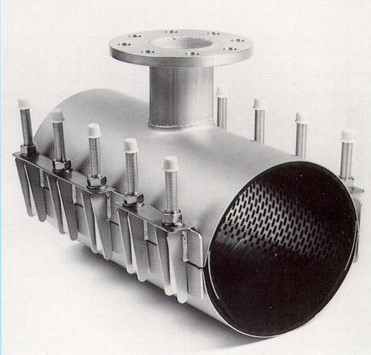 AANBOORZADEL F-klem Type Flensklem (F-klem) bestaat uit 2 delen en heeft een diameterbereik van 20 mm.