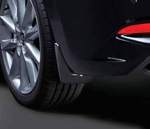 115 Vloermattenset luxe 4-delige set, kleur: zwart, velours (materiaal), met Mazda3-logo 70 Vloermattenset standaard 4-delige set, kleur: zwart, Dilours