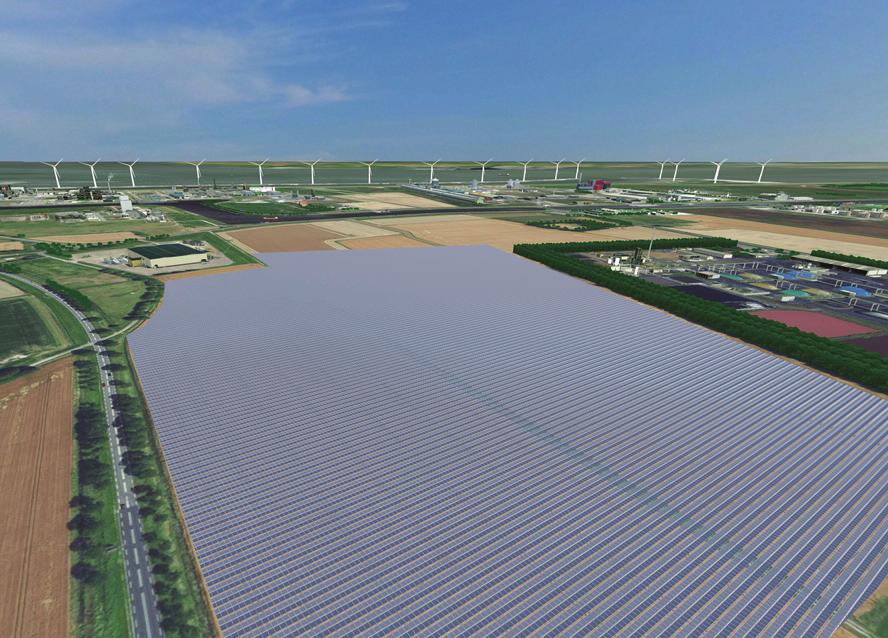 Astronergy ondersteunt een project in Groningen met 30MW aan zonnepanelen, het grootste zonnepanelen park in Nederland Er is aangekondigd dat de toekomstige realisatie van Nederlands' grootste