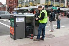 Security Shields Bigbelly heeft een compleet beveiligingspakket voor de afvalbakken in geval van risicovolle evenementen in de openbare ruimte.