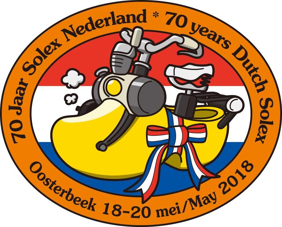 P A G I N A 2 Definitieve datum en locatie Logo 70 jaar Solex Nederland Evenals in 2008 en 2013 zal het evenement plaats vinden in de Gelderse plaats Oosterbeek.