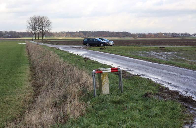 De locatie Langeweg en de daarbij behorende bermen en