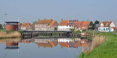 Het stille gehucht Tervate bleef na de IJzerslag vier jaar in Duitse handen.