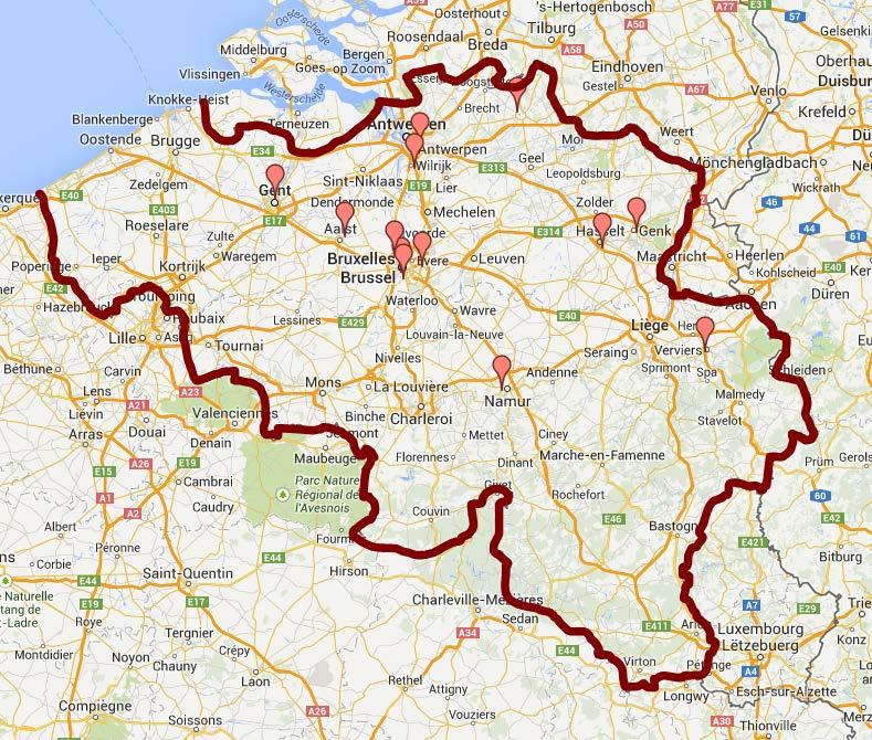 Aantal met een deeltjesversneller van maximum 8 Megavolt Alle Totaal België 13 0 0 13 Vlaams 7 0 0 7 Waals 2 0 0 2 Brussel Hoofdstedelijk 4 0 0 4 Luik 1 0 0 1 Luxemburg 0 0 0 0