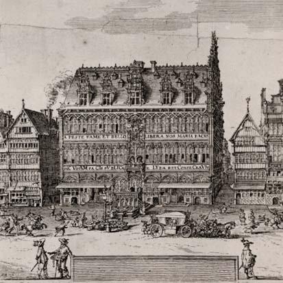 In de jaren 1500 is dat Broodhuis afgebroken en vervangen door een nieuw gebouw, onder andere voor