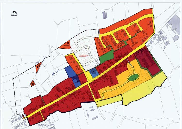 1.3 Juridische toestand Het volledig gebied valt binnen het APA in algemeen woongebied. Op heden is volledig Kapelhoek gevat in het BPA nr.