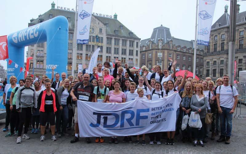 T1D IN CIJFERS JDRF in het kort JDRF Nederland werft fondsen voor wetenschappelijk onderzoek naar Type 1 Diabetes (T1D) en geeft voorlichting over de ziekte en de vooruitgang op het gebied van