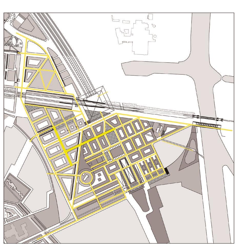 LEGENDA KERNWINKELGEBIED OVERIG VOETGANGERSGEBIED TRAP (SCHEMATISCH,