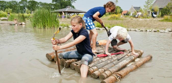 SPAARBEKKEN SPEELEILAND Natuurlijk