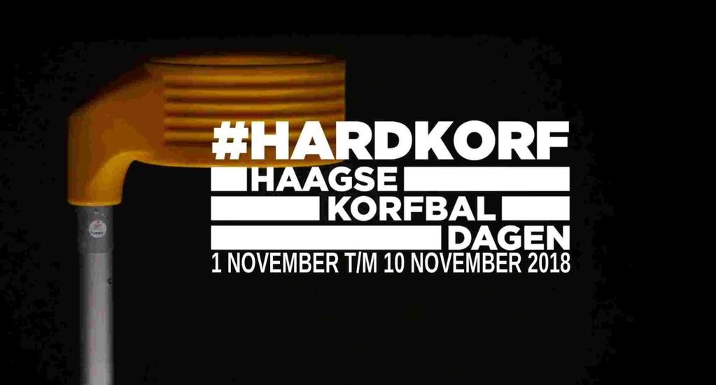 Overige Haagse Korfbaldagen 33e editie Haagse Korfbaldagen 2018 De 33e editie van de Haagse Korfbaldagen 2018 wordt gehouden van donderdag 1 november t/m zaterdag 10 november.
