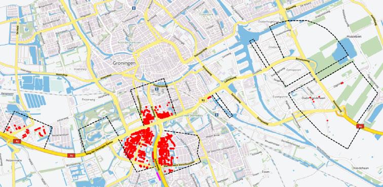 Akoestisch onderzoek TB/MER Zuidelijke Ringweg fase 2 (ZRGII ) 19 september 2014 Projecteffect langs de te wijzigen wegdelen Voor 3.