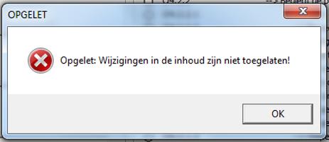 FASE 3: COMPETENTIES EN ACTIVITEITEN INGEVEN DEEL 2: AANPASSEN VAN GEGEVENS Stap 1: Klik op AANPASSEN. Opmerking: je krijgt de volgende melding.