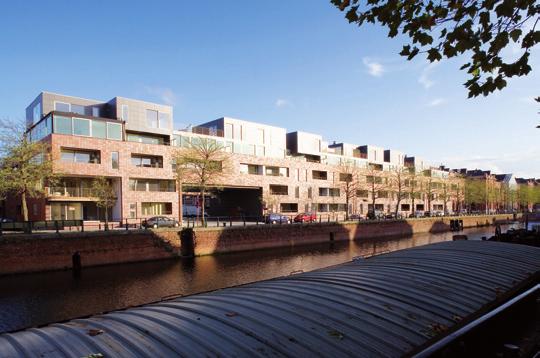 Bontinck Het Volk - Gand Construction neuve (146 appartements avec parking souterrain). Deux entités d habitation seront construites sur un terrain de 1.