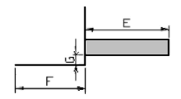 STUKS TYPE: 2 MAAT ÉÉNHEID A = B = C = D = E = F = G = Aluminium Lood RVS AANTAL =