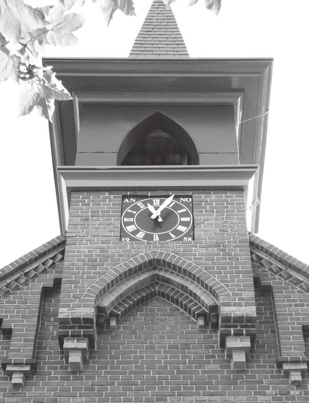 Wat aan het uurwerk meteen opvalt, is de ongeschonden staat. Het uurwerk was zwaar vervuild tijdens de restauratie van de kerk die enkele jaren geleden plaatsvond [afb. 6].