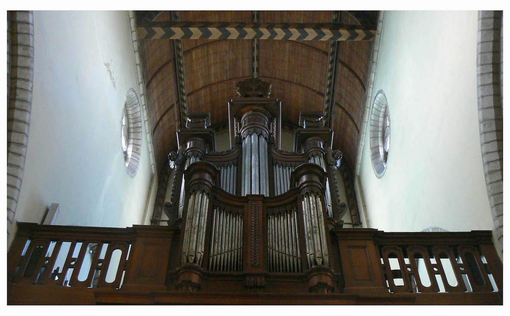 Doksaal en orgel,