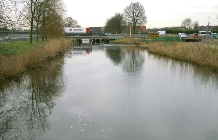 De beken en de A28 Kunstwerken worden