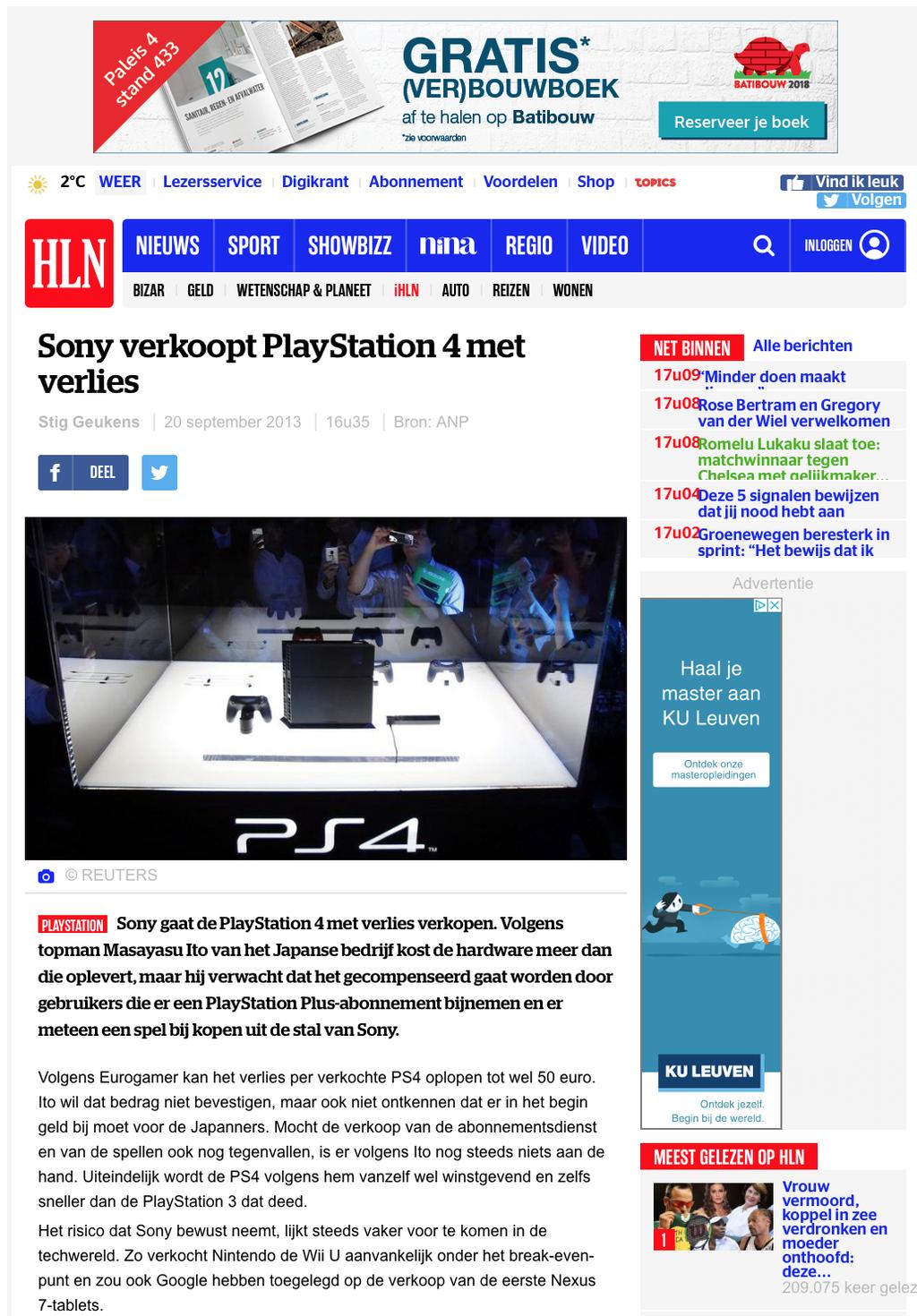 Sony moet noodgedwongen PlayStation netwerk stilleggen in Hasselt en omstreken 24/02/18 KEGEL Steeds tijdig afmelden en aanwezig in perfect uniform met pen en JVK-regels O3/03/18: 14u-17u Fortnite